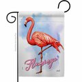 Patio Trasero Flamingo Animals Bird 13 x 18.5 in. Double-Sided Decorative Vertical Garden Flags for PA3900560